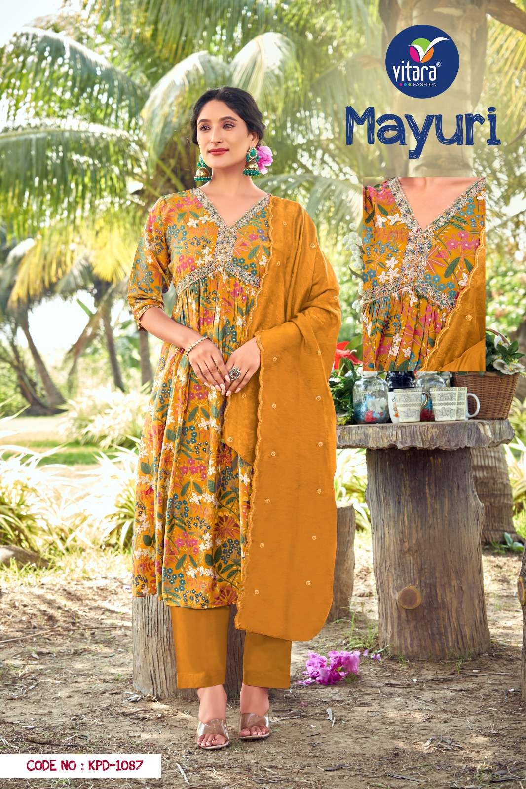 MAYURI vol -2 heavy modal viscos print KURTI Wholesale catalog