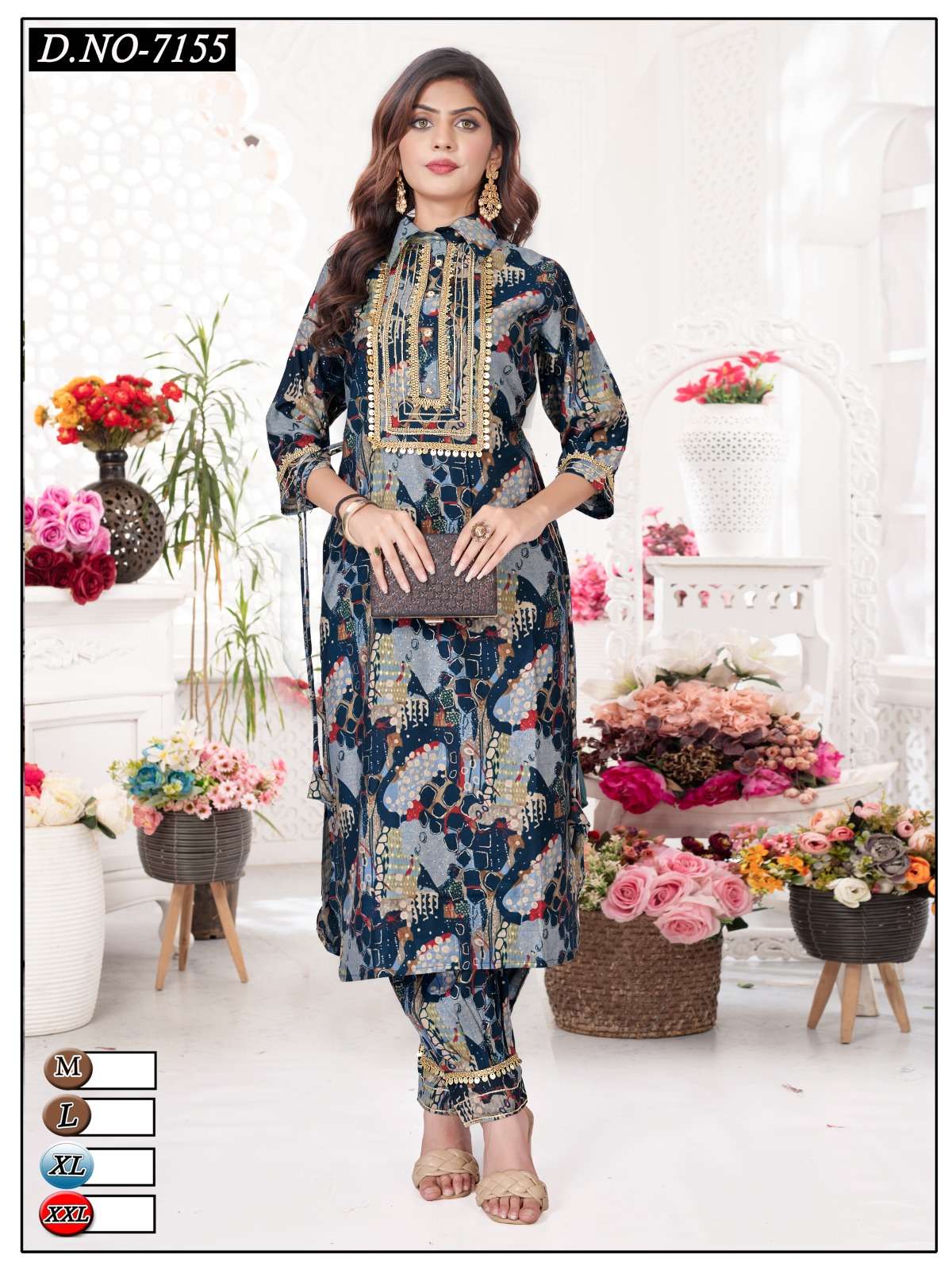 Peehu D -7155 Kurti Wholesale catalog