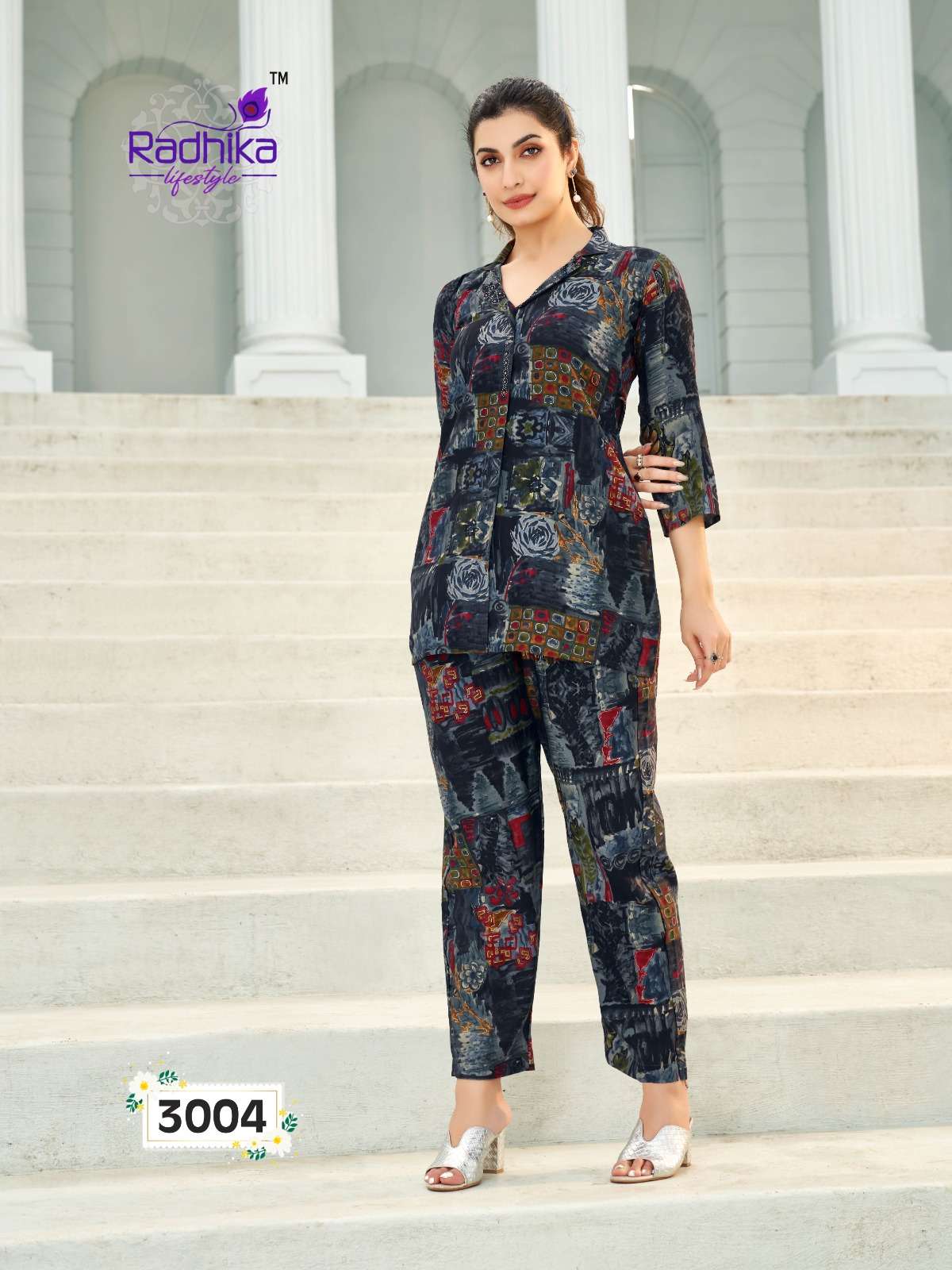 Radhika life style Cord Vol 3 Fancy Muslin Wear Top With Bottom Wholesale catalog