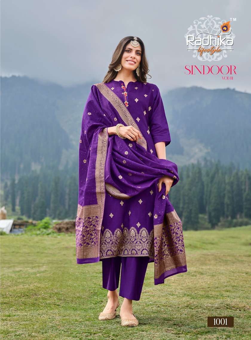 RADHIKA LIFE STYLE SINDOOR Vol -1 Kurti Wholesale catalog