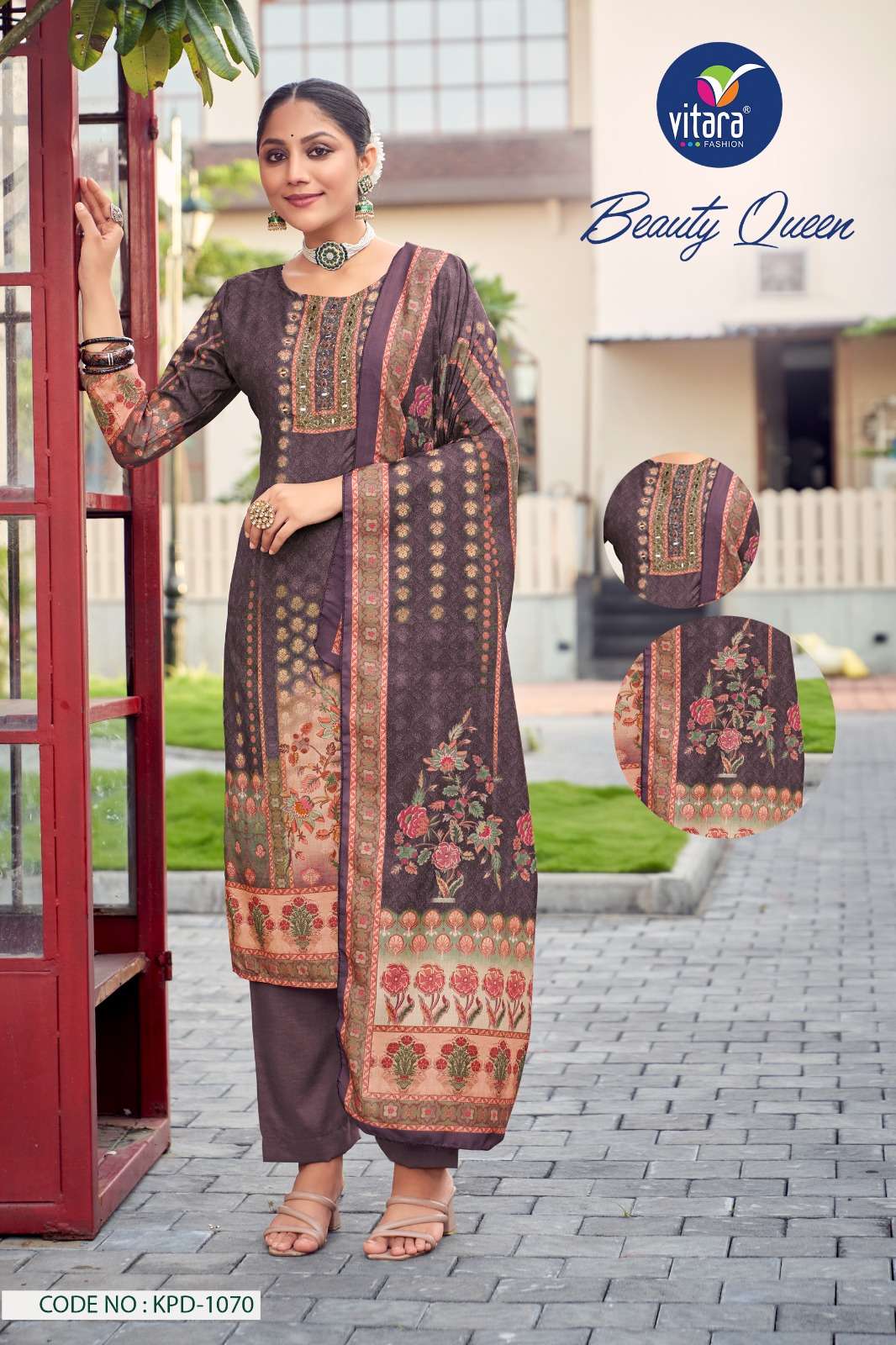Vitara fashion BEAUTY QUEEN vol -1 Kurti Wholesale catalog