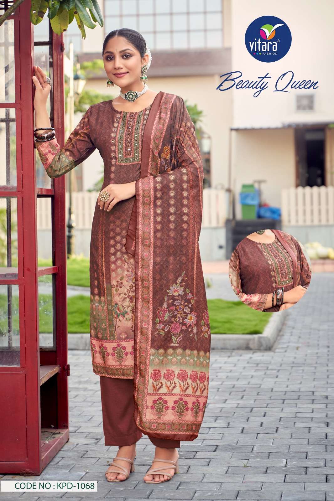 Vitara fashion BEAUTY QUEEN vol -3 Kurti Wholesale catalog