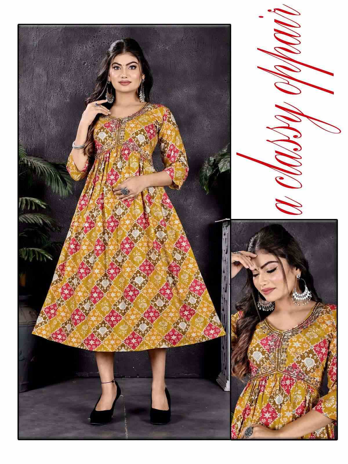 ALIA SERIES-3.F ALIA CUT Kurti Wholesale catalog