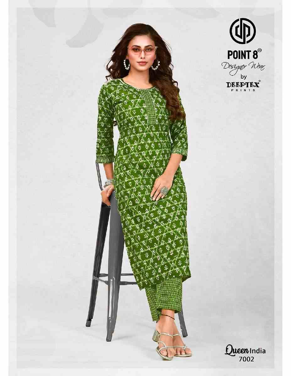 Deeptex Queen India Vol-7 -Kurti With Pant -Wholesale Catalog