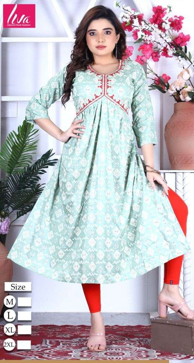 AALIYA CUT vol -4 HEAVY EMBROIDERY & SEQUENCE WORK Kurti Wholesale catalog
