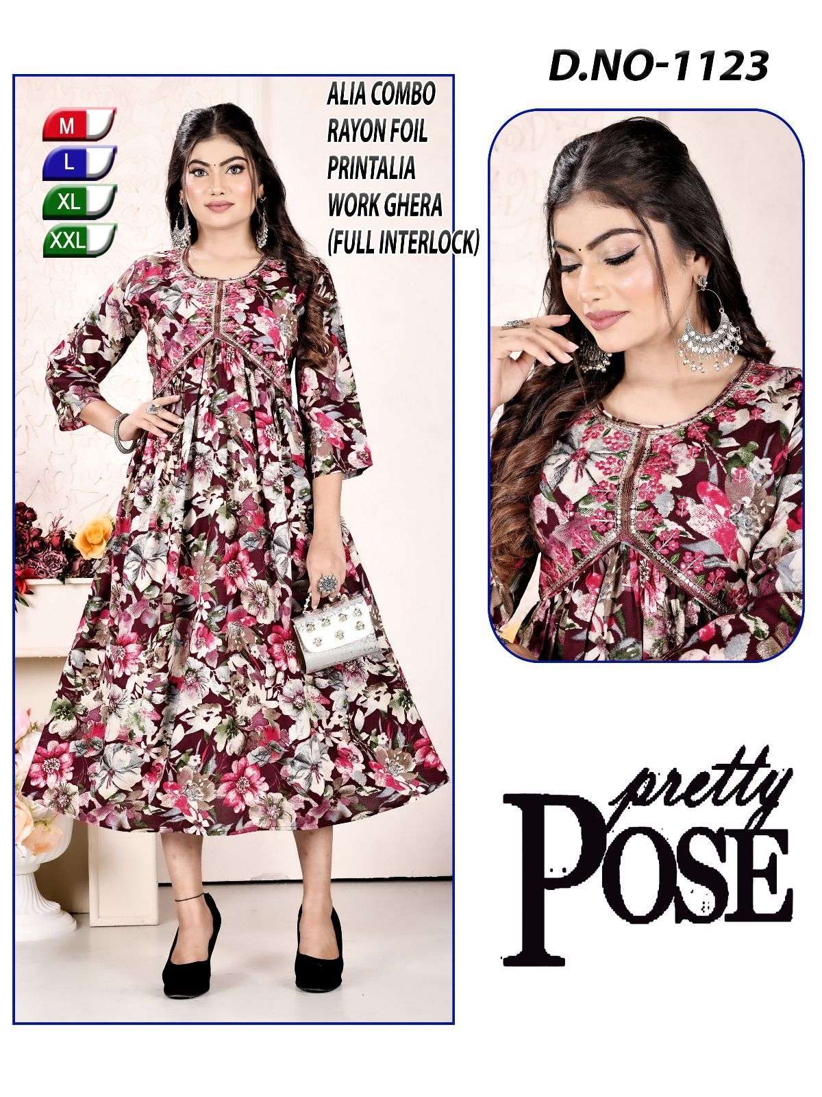 ALIA SERIES-1123.Y Kurti Wholesale catalog