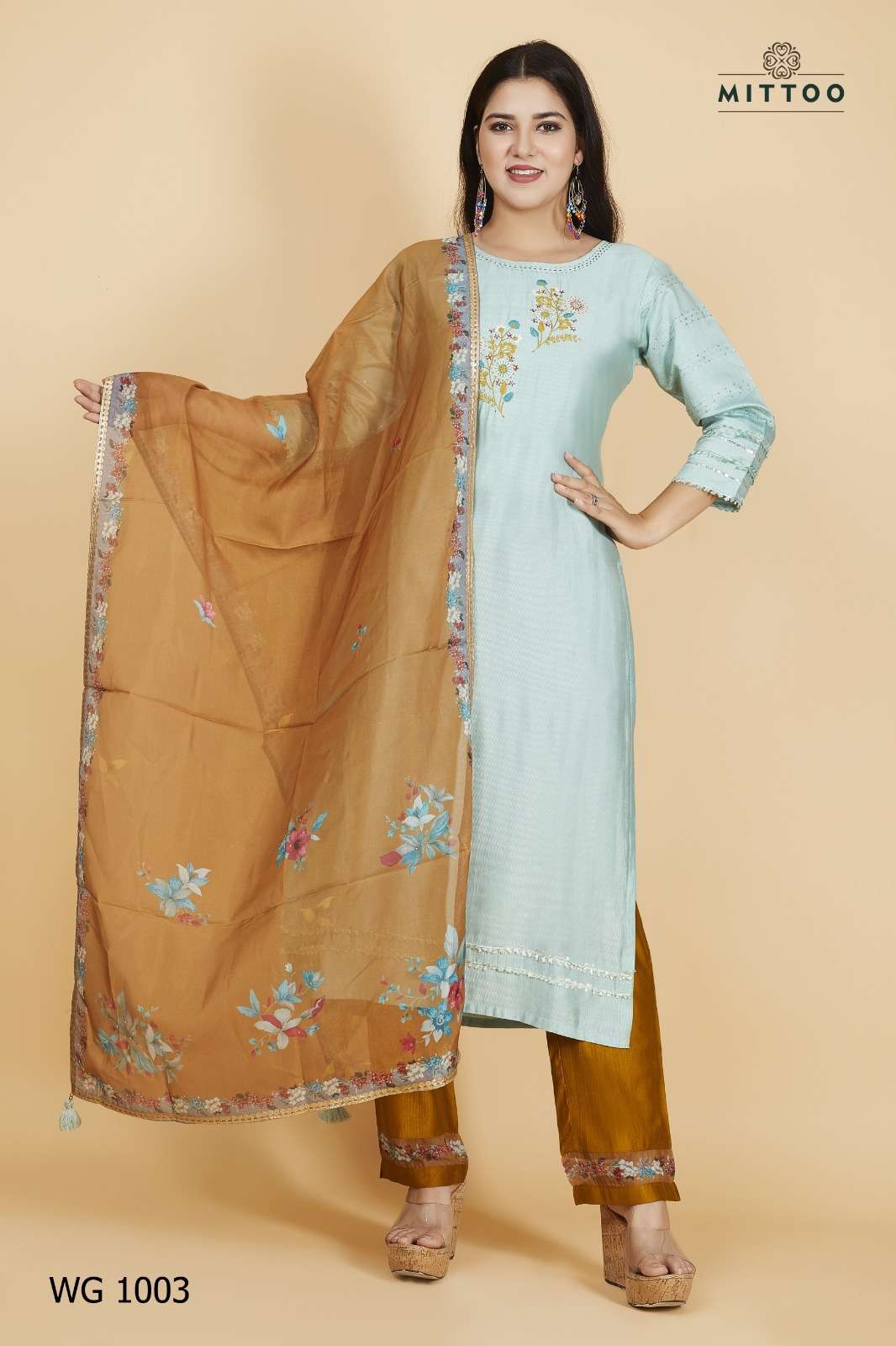 MITTOO VOL 1 viscose weaving Kurti Wholesale catalog