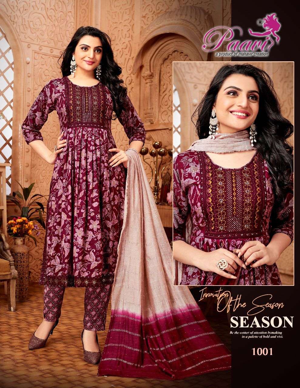  Paavi Vanya-3 Kurti Wholesale catalog