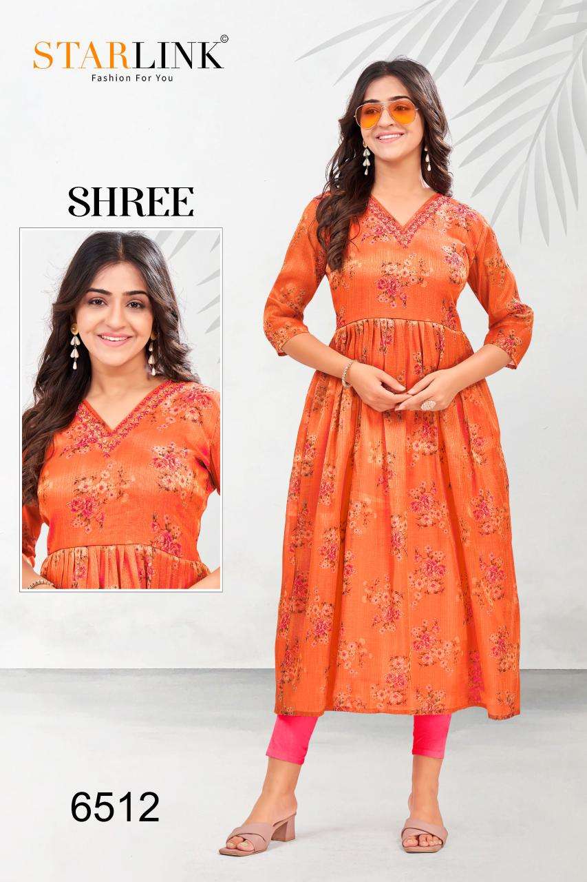 STARLINK SHREE vol -1 Kurti Wholesale catalog