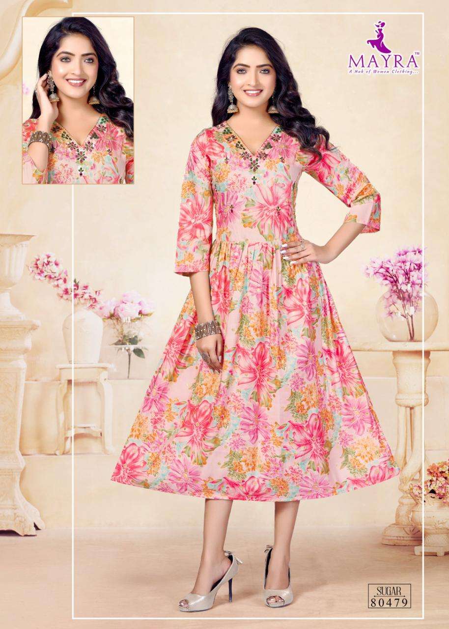 MAYRA SUGAR Kurti Wholesale catalog