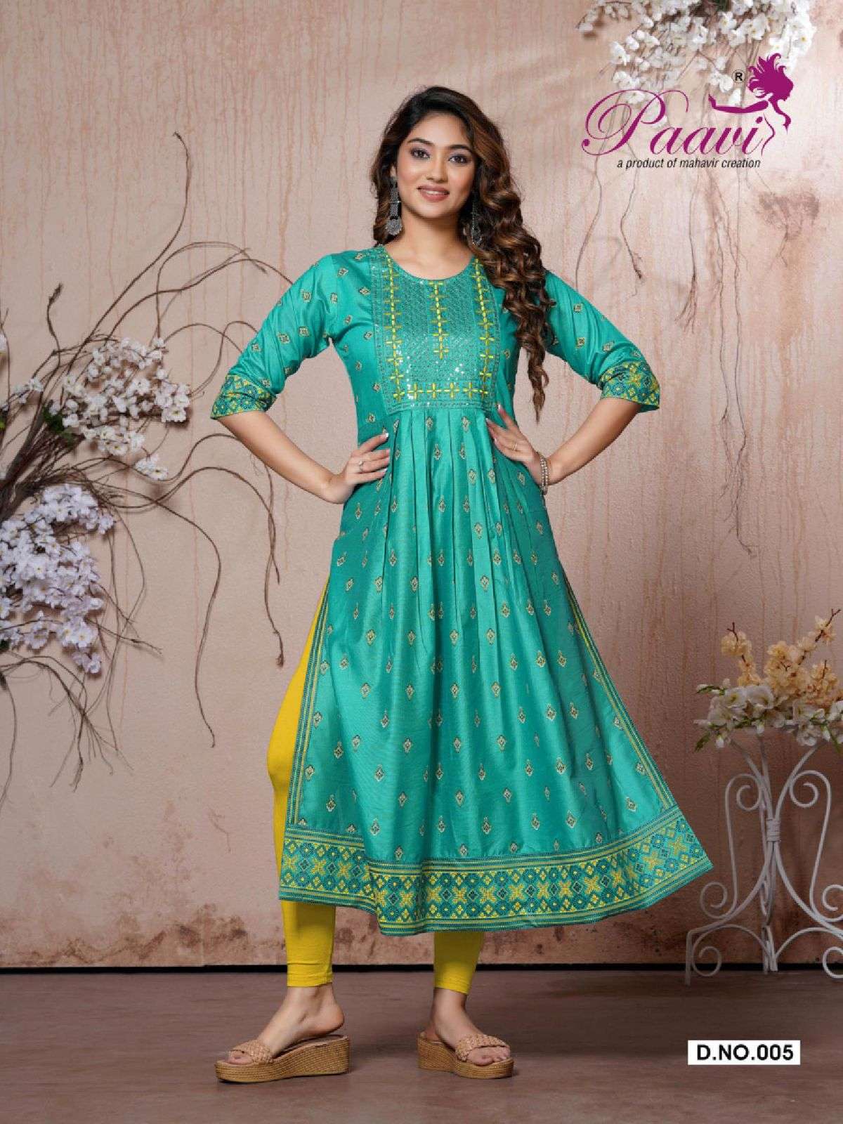 PAAVI KAVYA Kurti Wholesale catalog