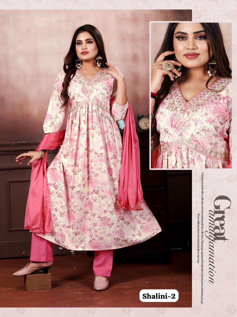 JLF SHALINI-7507-2 Kurti Wholesale catalog