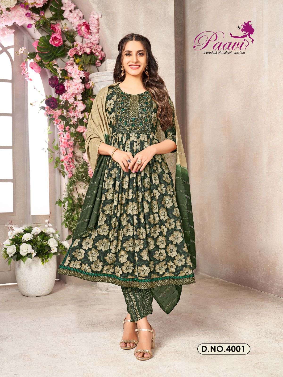 PAAVI VANAYA-4 Kurti Wholesale catalog