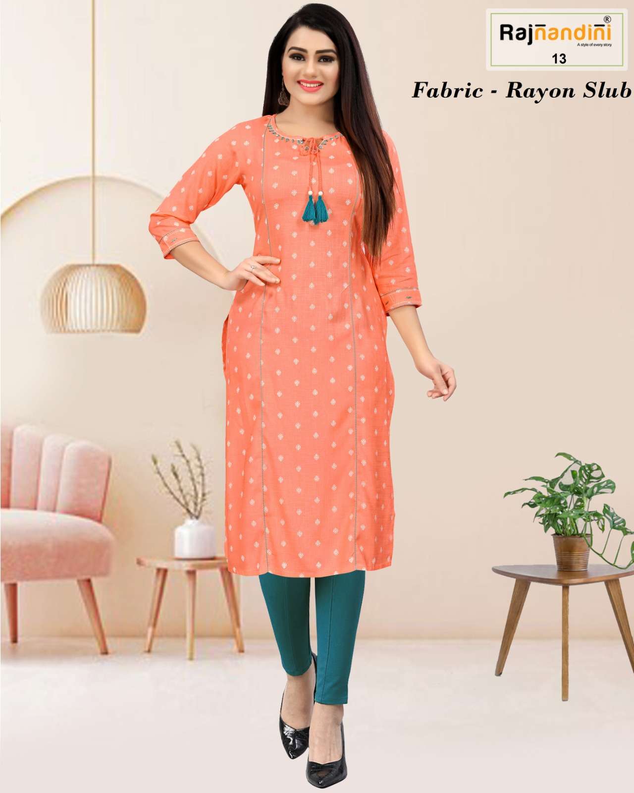 Rajnandini Delsy Kurti Wholesale catalog