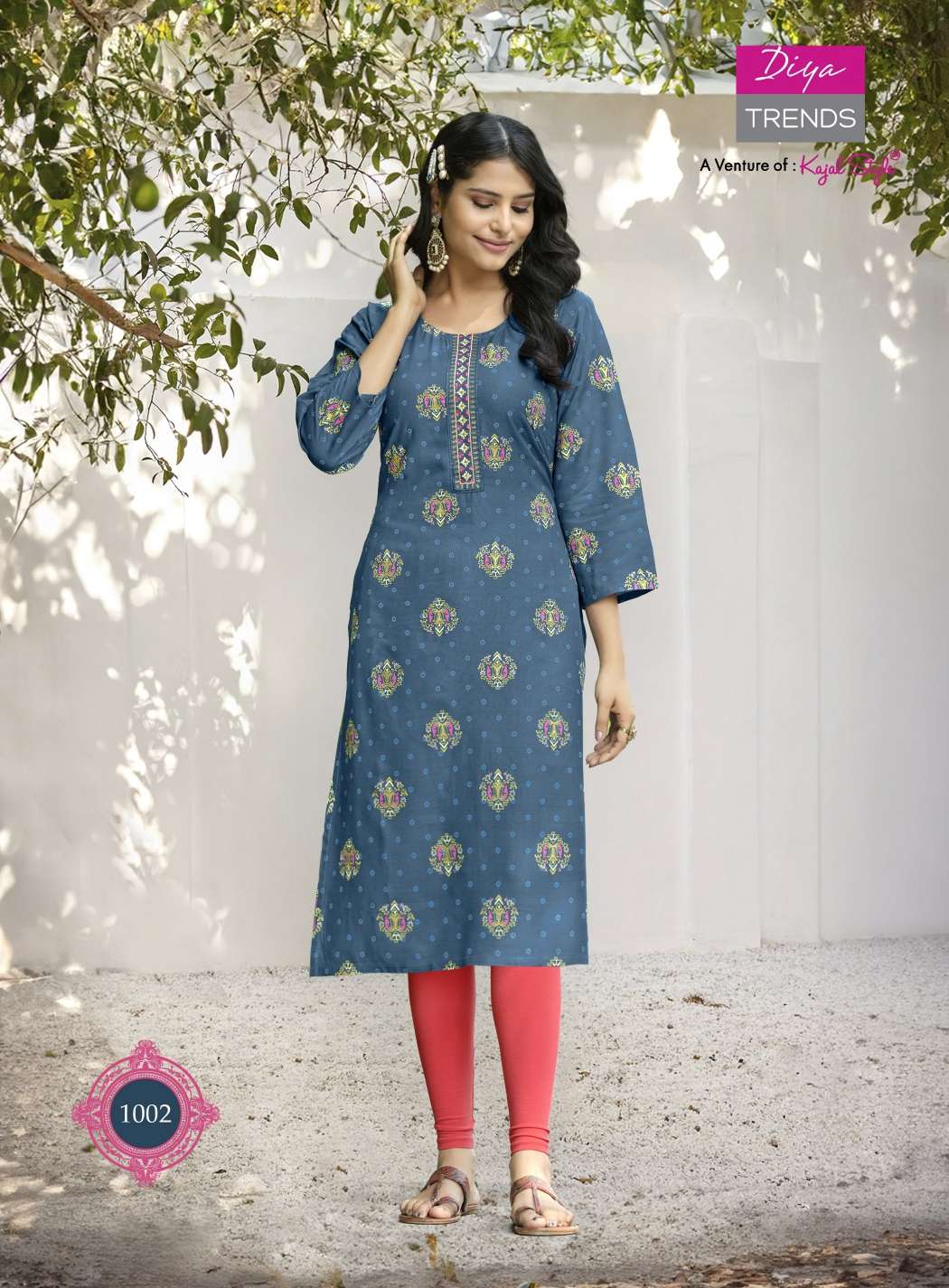 Diya Trends vol - 3 Kurti wholesale catalog