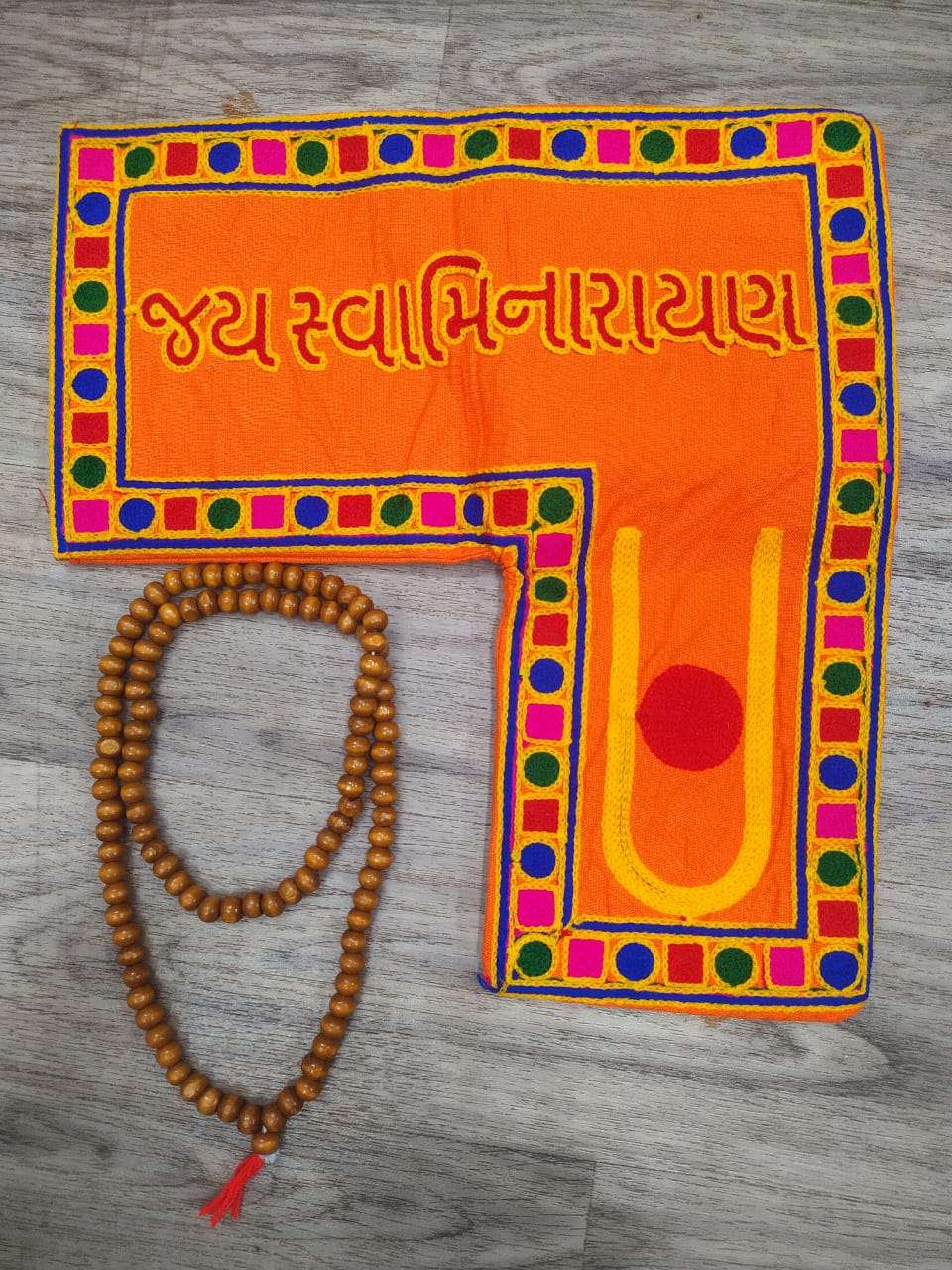 Gaumukhi Jay swaminarayan Name Kutchi hand work By Wholesale Catalog