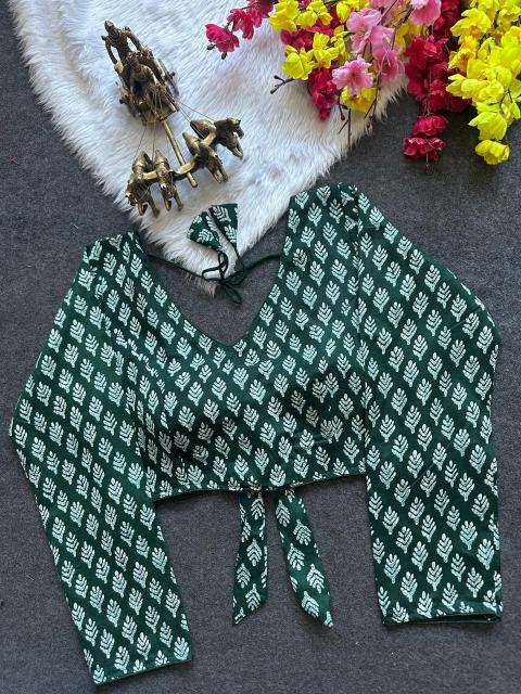 Blousewala Pure Cotton Print Blouse