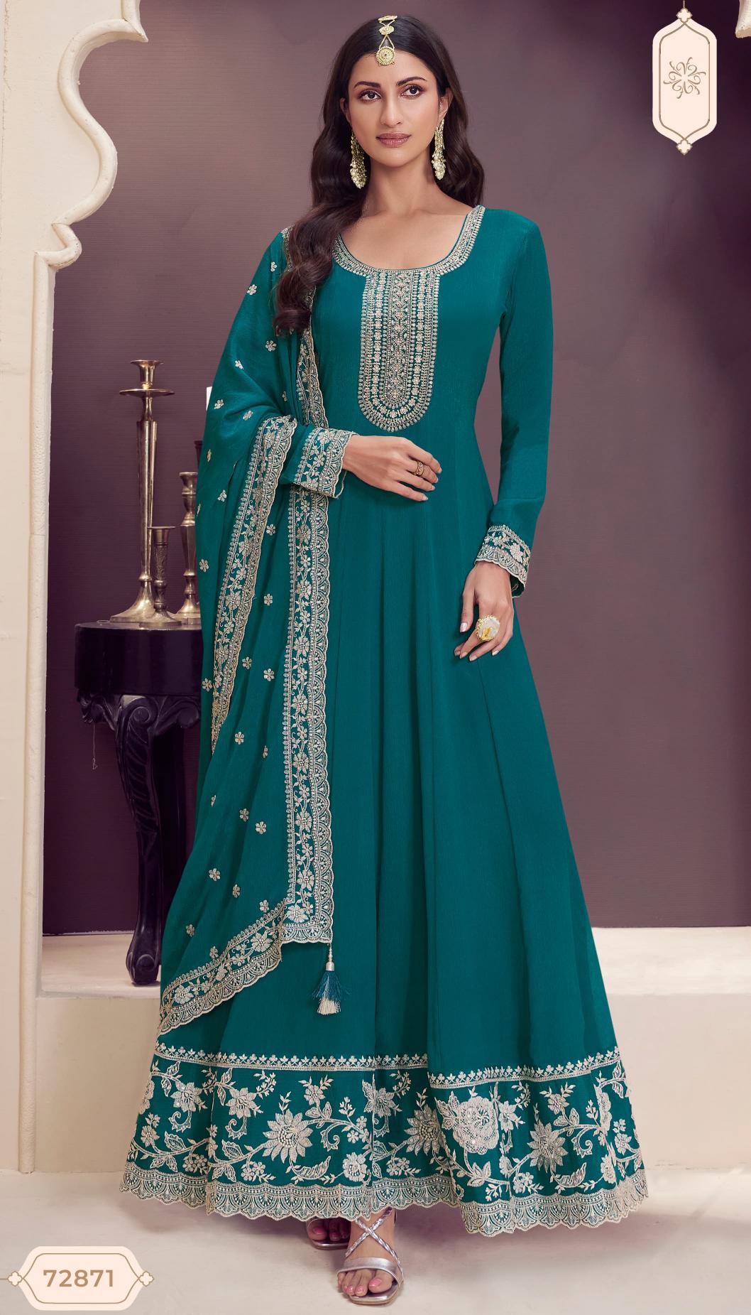 Vinay Kuleesh Blaze Catalog Chinon Designer salwar wholesale