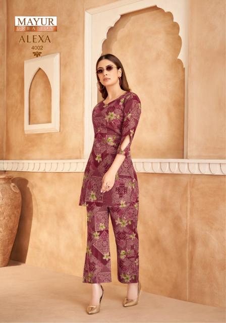 Mayur Alexa Vol-4 – Cord Set - Wholesale Catalog