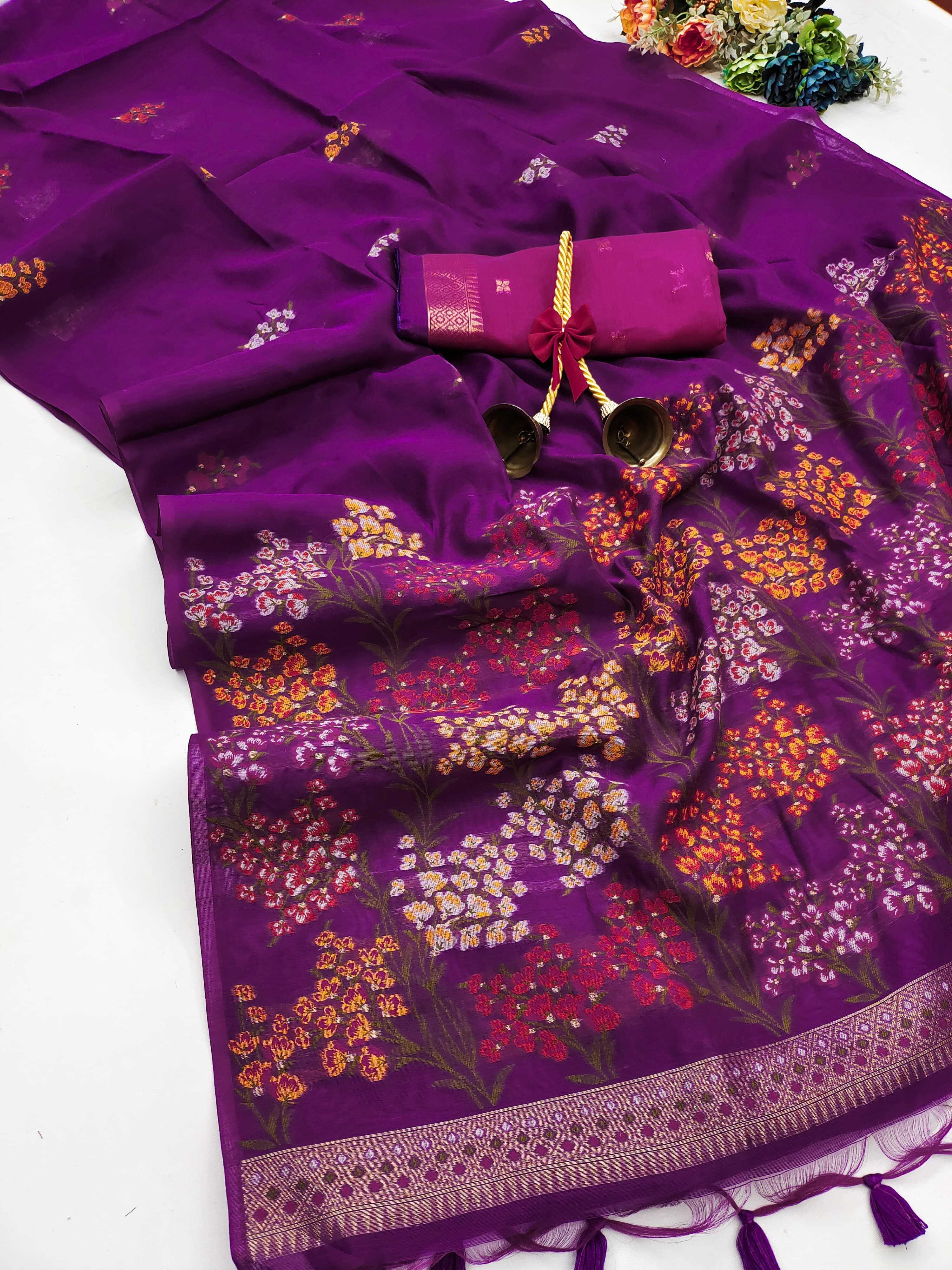 Dazira Premium soft muga Cotton vol 6 Catalog cheap wedding sarees online india