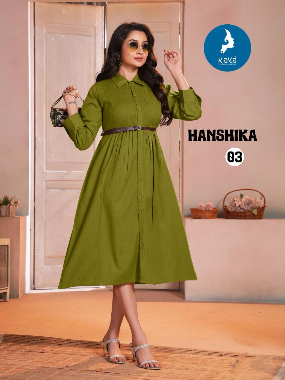 Kaya Hanshika catalog western dress wholesaler surat