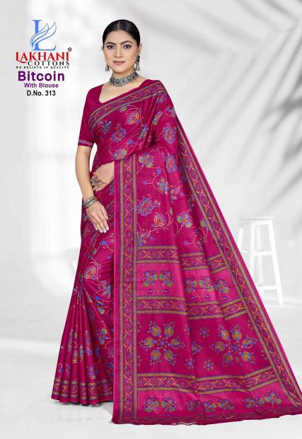 Lakhani Bitcoin Vol-3 – Cotton Saree - Wholesale Catalog