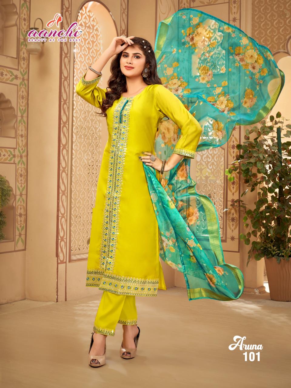 Aanchi Aruna catalog women kurtis online india