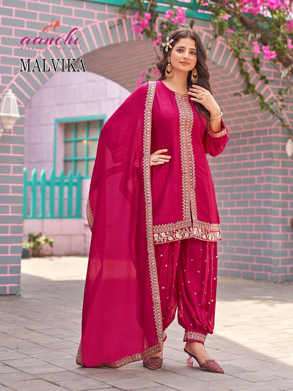 Aanchi Malvika Catalog dhoti kurti online india