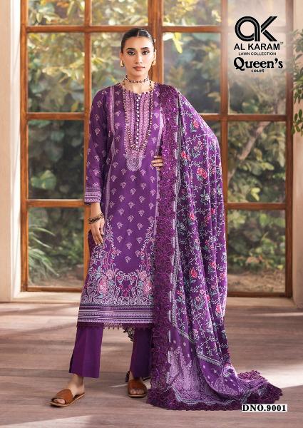 Alkaram Queens Court Vol-9 – Dress Material - Wholesale Catalog