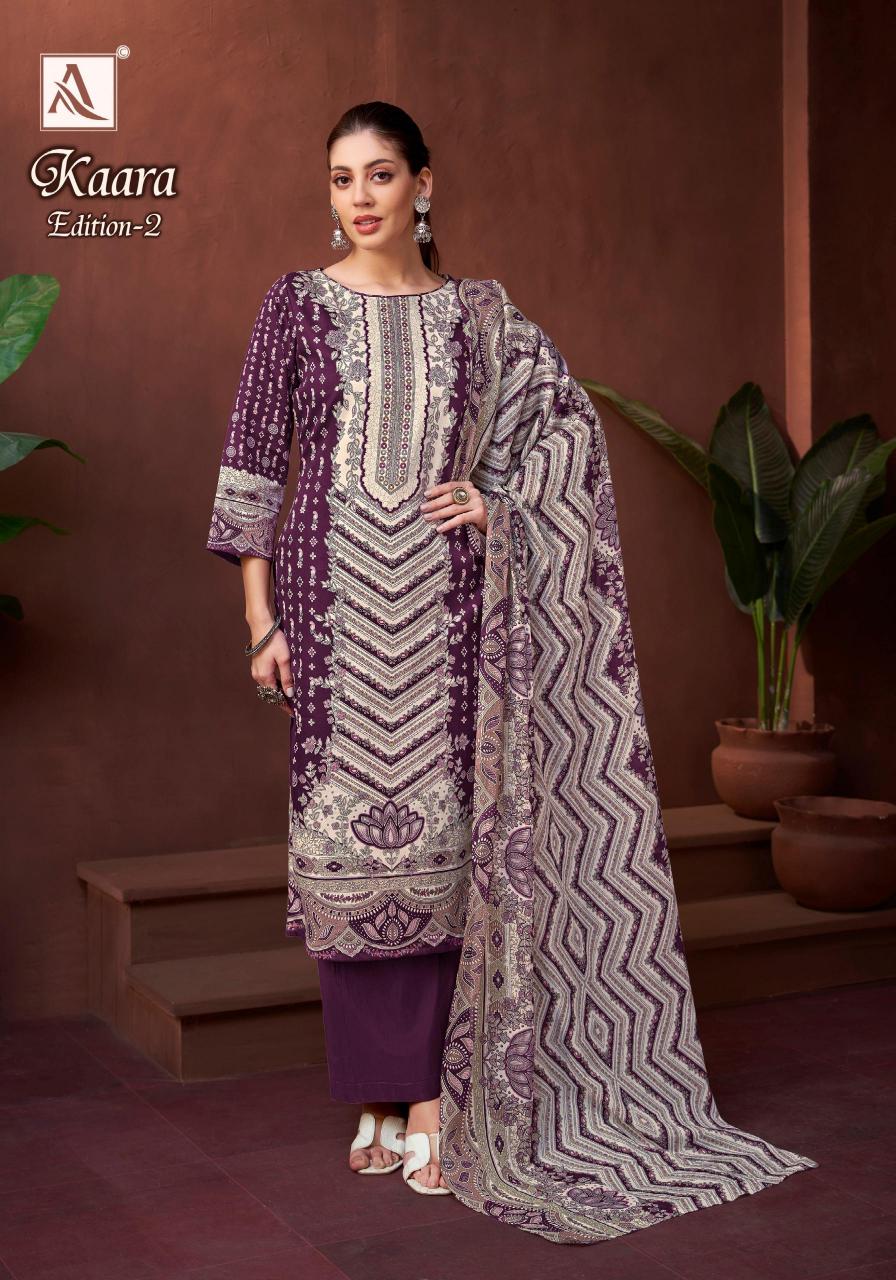 Alok Kaara vol 2 catalog dress material wholesale shops in hyderabad
