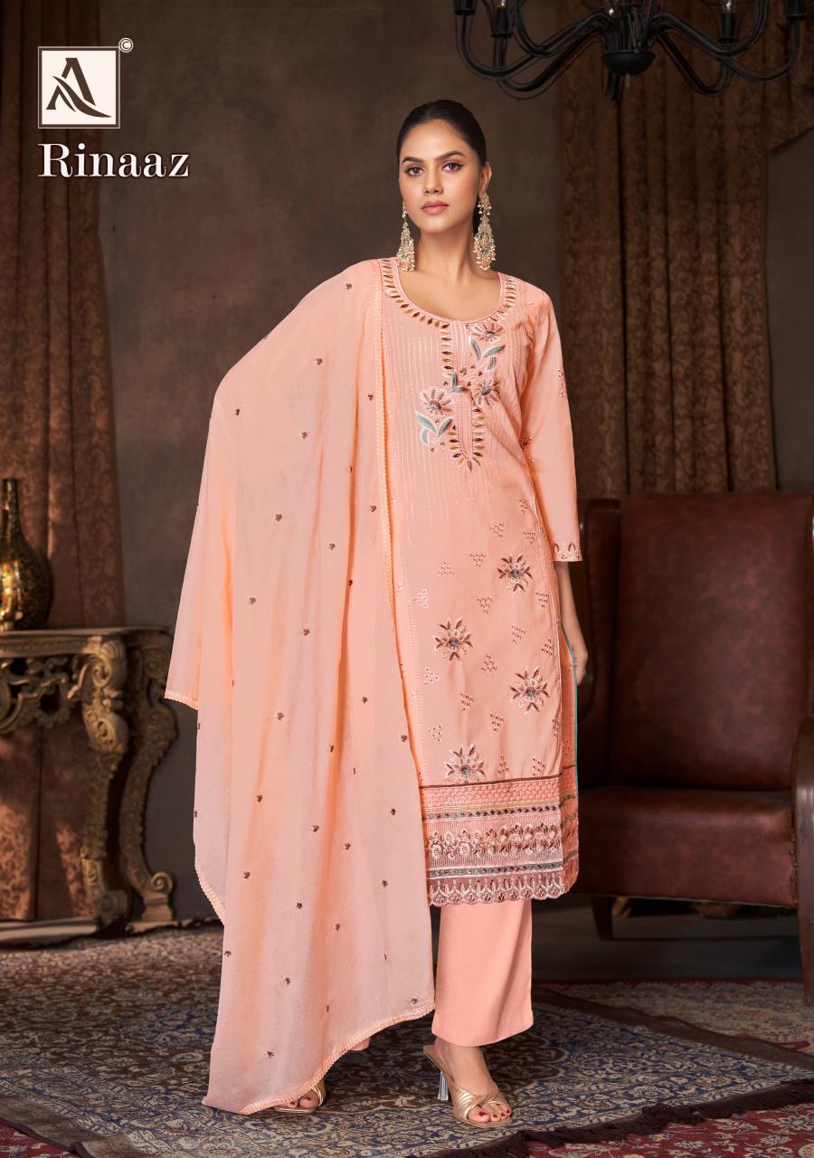 Alok Rinaaz Catalog wholesale dress materials online india