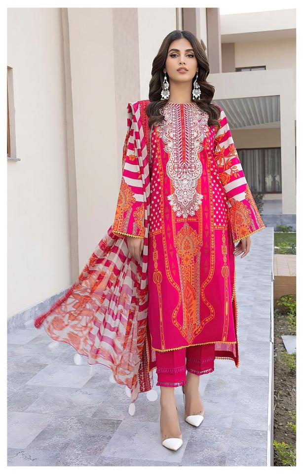 Alzohaib Az 1220 Catalog Chiffon Dupatta pakistani ethnic suits