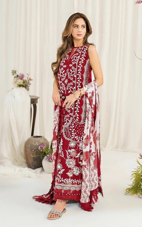 Alzohaib Ruba Vol 1 Catalog Chiffon Dupatta pakistani plazo suits online india