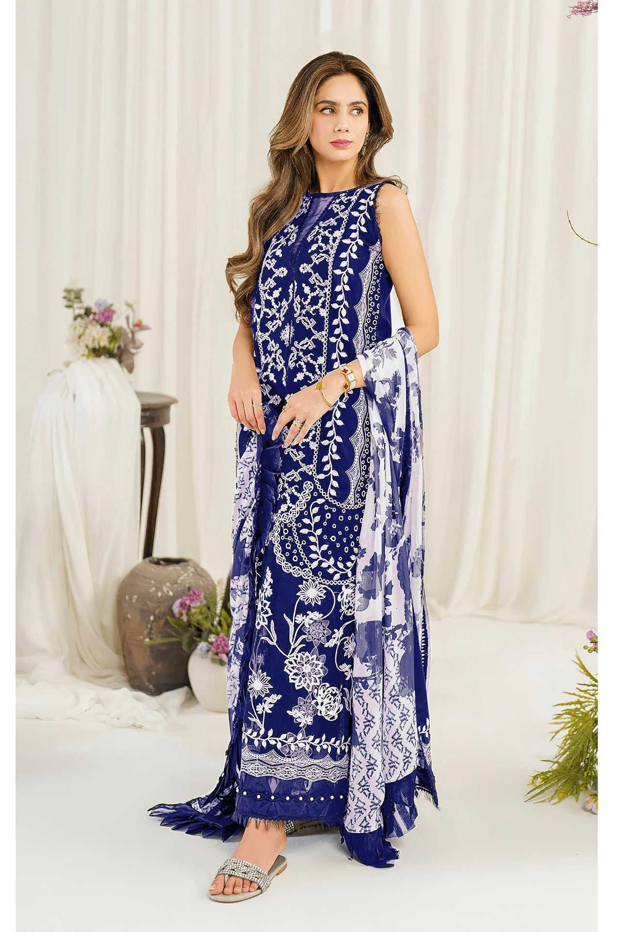 Alzohaib Ruba Vol 1 Catalog Cotton Dupatta pakistani palazzo salwar suits