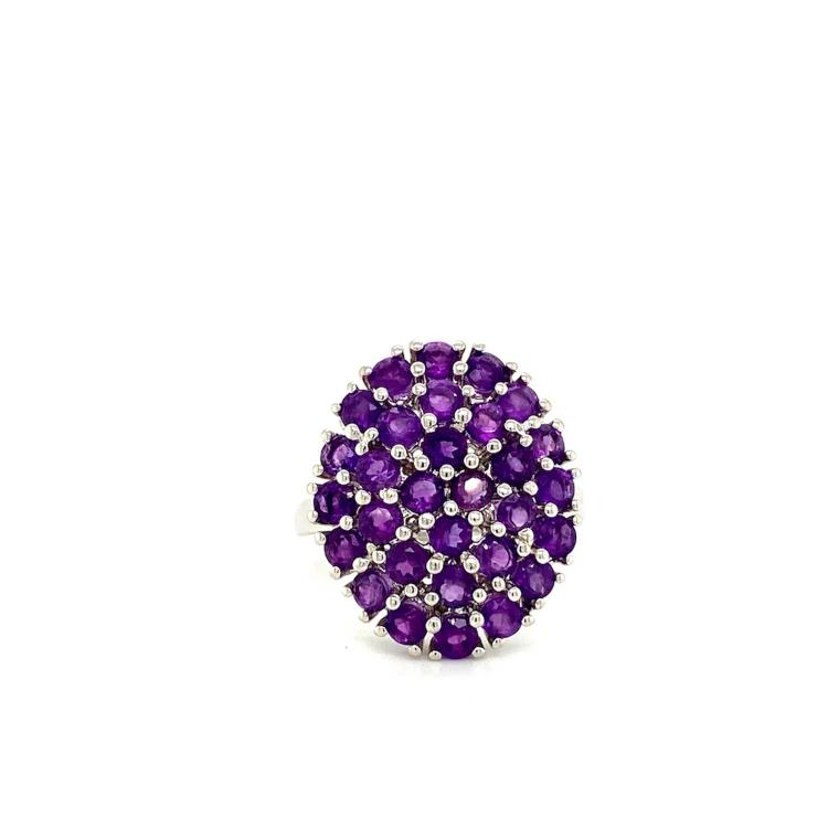 Amethyst Ring in 925 Sterling Silver KSR 18217 silver jewellery collection
