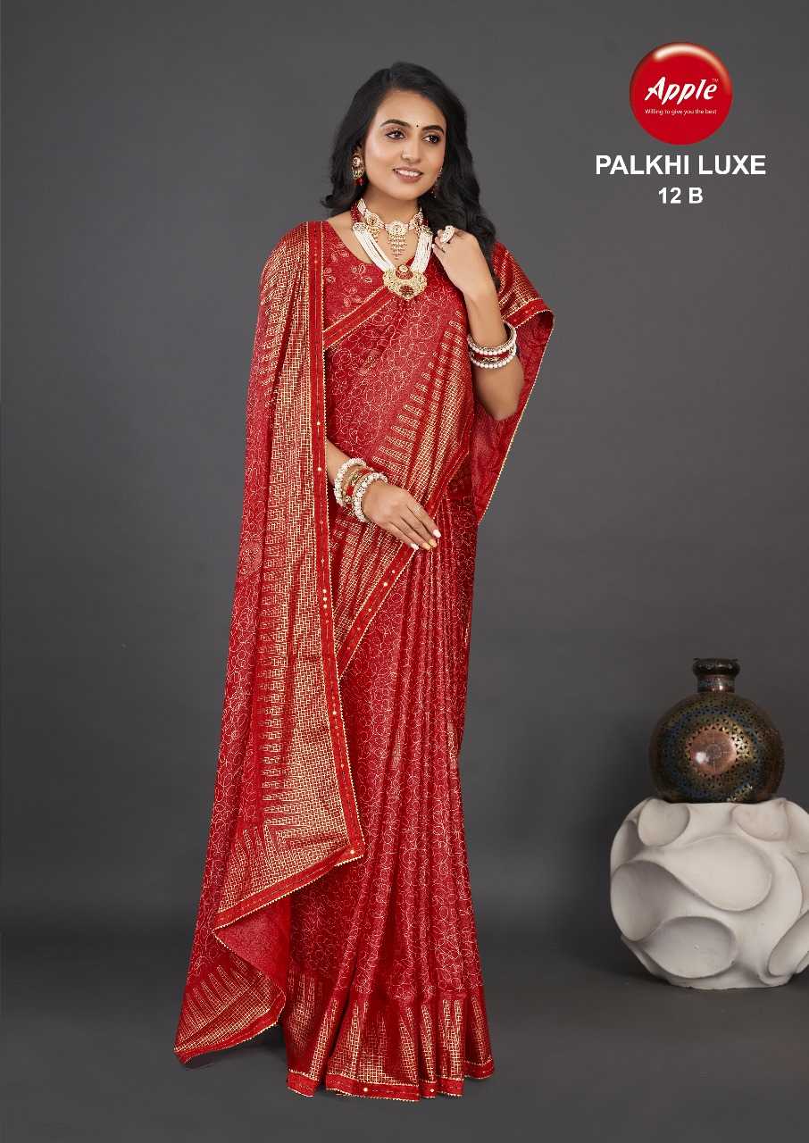 Apple Palkhi Luxe catalog amrut saree surat
