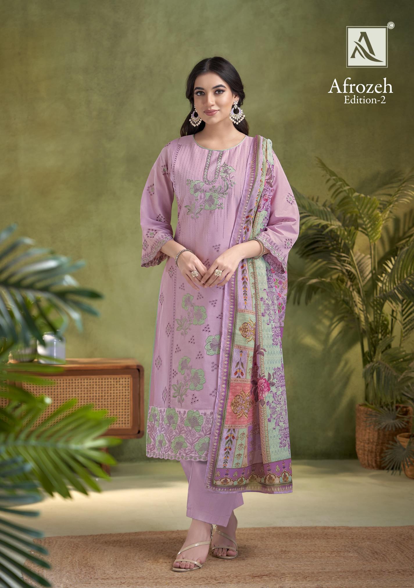 BelliZa Afrozeh vol 2 catalog wholesale dealers for dress materials in chennai