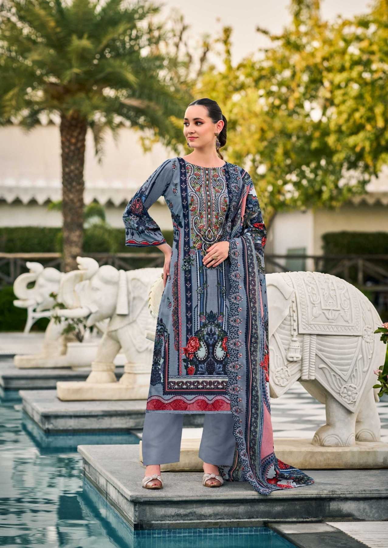 Belliza Guzarish Vol 23 Catalog dress materials for wholesale