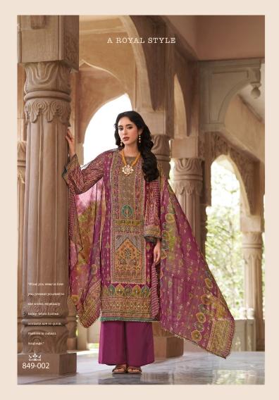 Belliza Nusrat Vol 5 catalog fancy dress material wholesale in mumbai