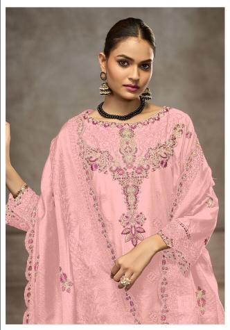 Bilqis B 184 A TO D Catalog pakistani collection suits