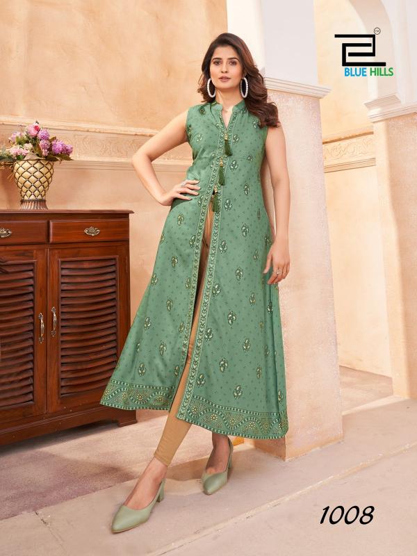 Blue Hills Cat Walk catalog branded kurtis online india