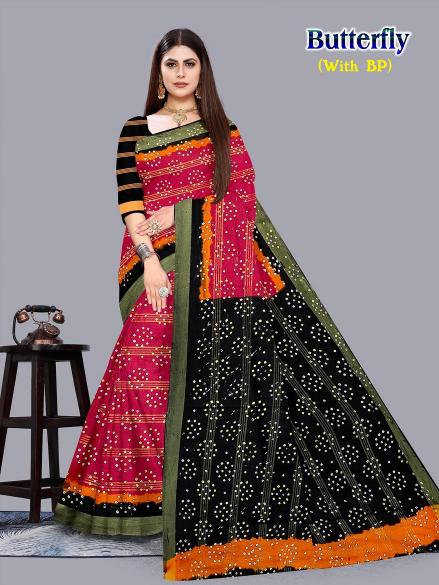 Butterfly – Cotton Saree - Wholesale Catalog