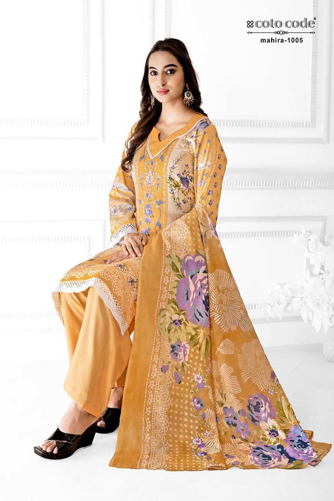Coto Code Mahira Vol-01 – Karachi Dress Material - Wholesale Catalog