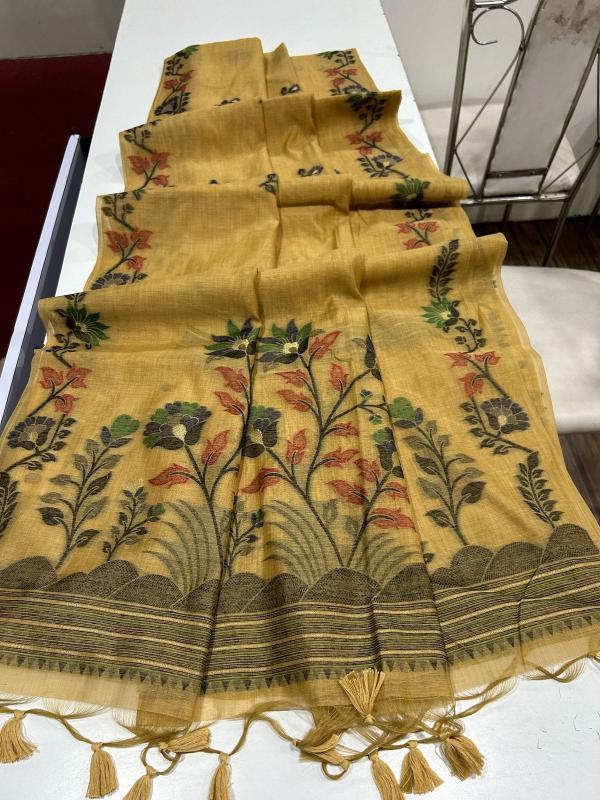 Dazira Premium soft muga Cotton vol 10 Catalog bombay market surat saree price