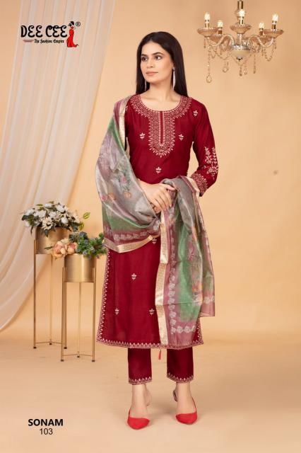 Deecee Sonam catalog kurti indian outfit