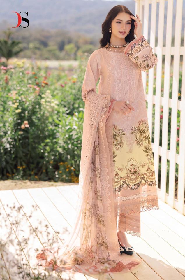 Deepsy Jade Niddle Wonder 25 Nx Catalog Chiffon Dupatta pakistani cotton suits online shopping india