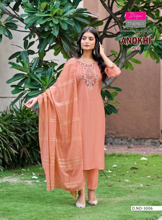 Diya Trends Anokhi Vol 3 catalog jaipuri kurtis wholesale in jaipur