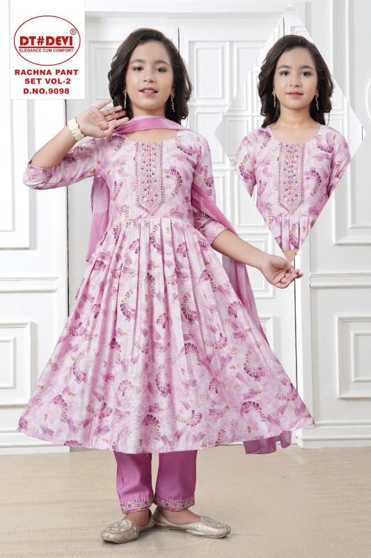 Dt Devi Rachna Pant Set Vol 2 catalog clothes wholesale kids wear