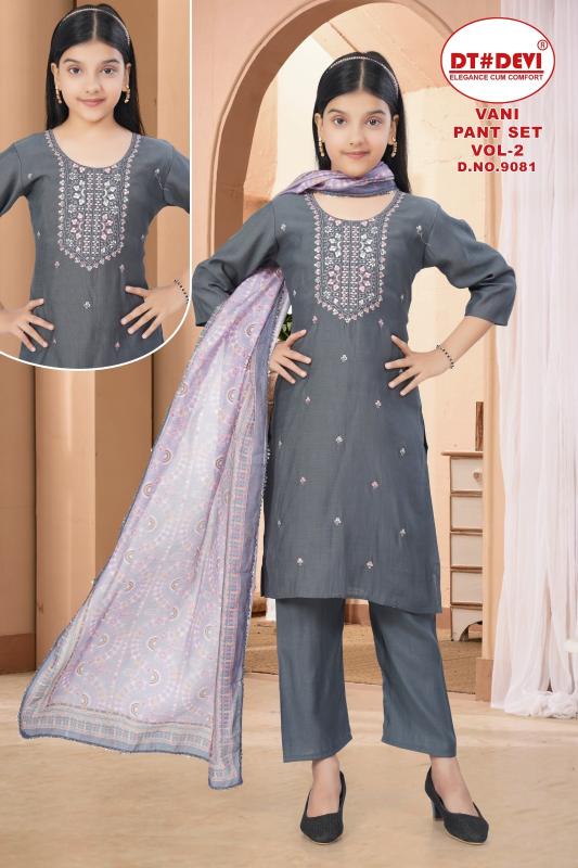 Dt Devi Vani Pant Set vol 2 catalog branded kids wear wholesale blogspot