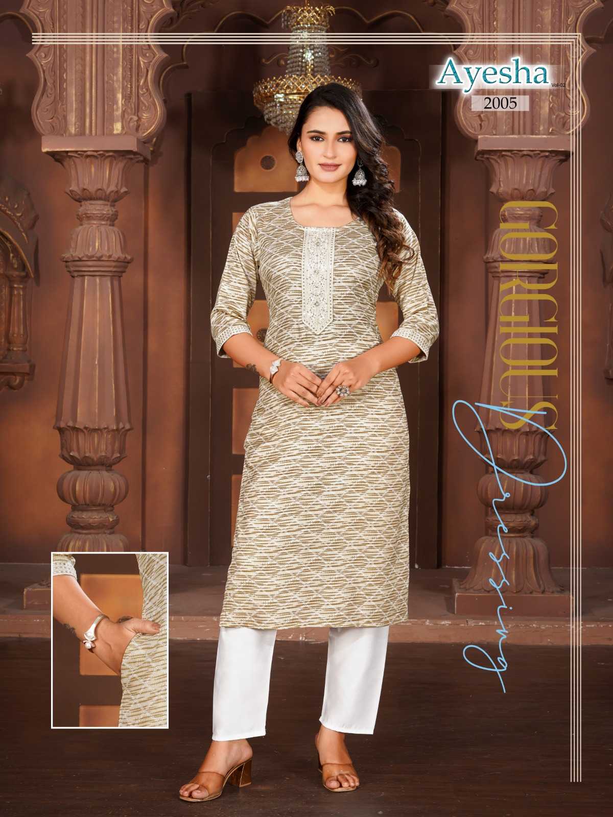 Felocity Ayesha Vol 2 catalog kurtis online purchase in india